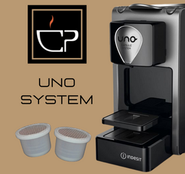 100 Coffee Waffle Capsules – Compatible With UNO System – Decaf Crema Blend