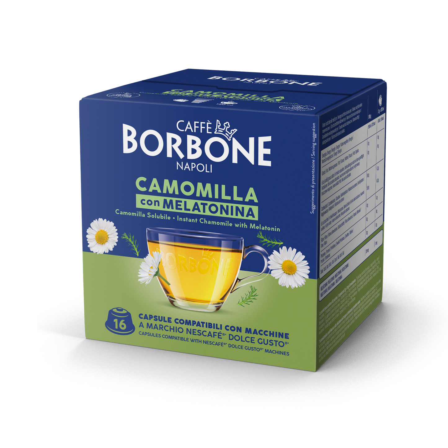 16 Soluble Borbone Dolce Gusto Capsules