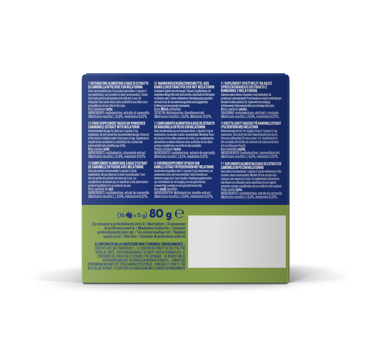 16 Soluble Borbone Dolce Gusto Capsules