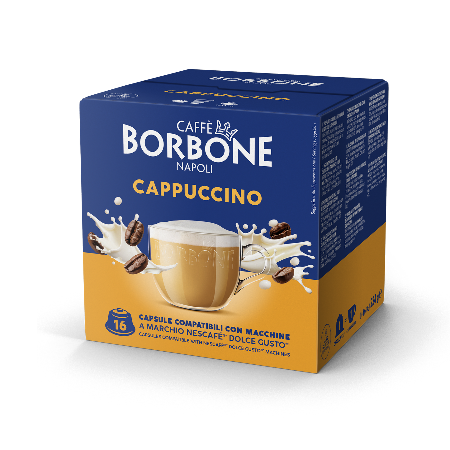 16 Soluble Borbone Dolce Gusto Capsules