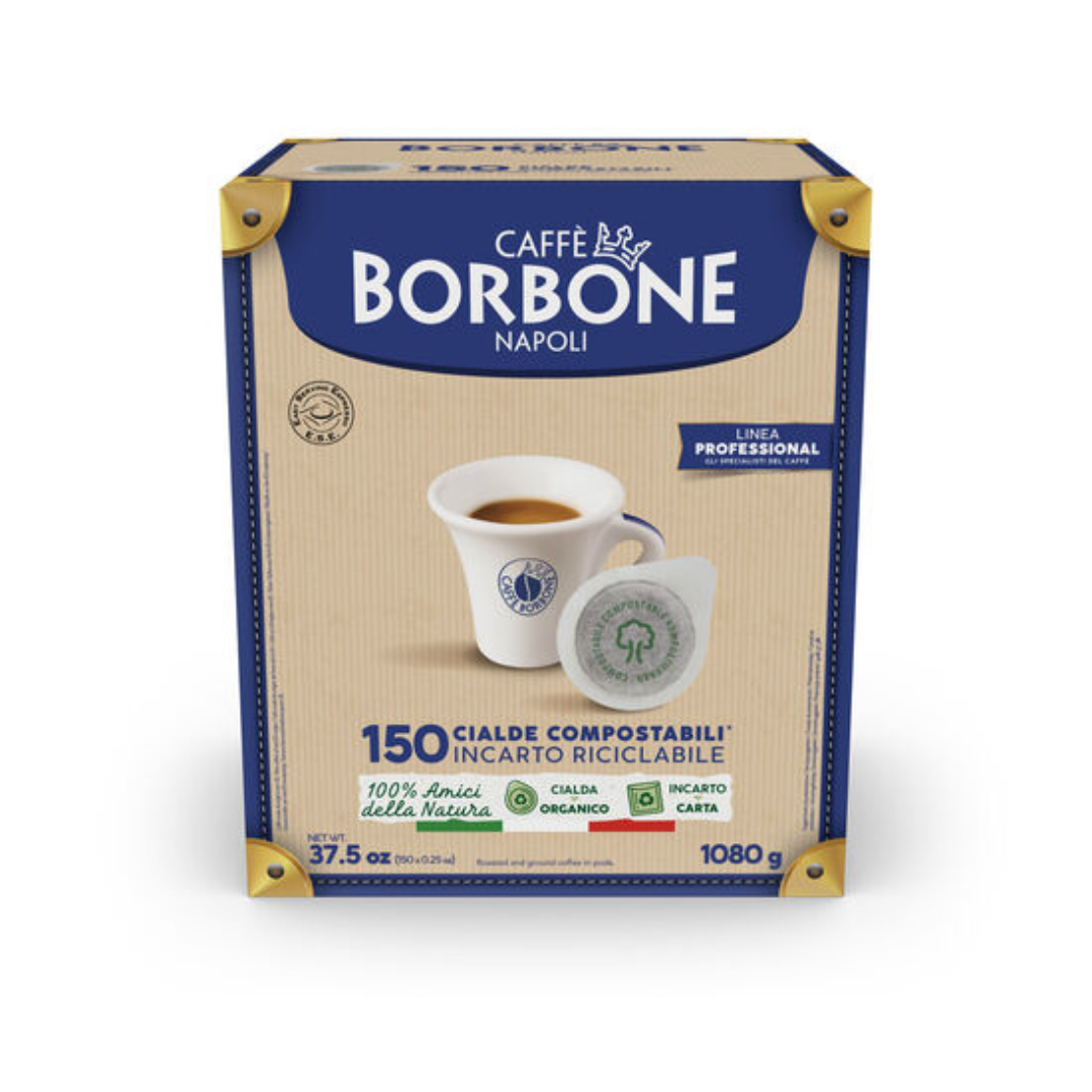 150 Cialde Caffè Borbone in Carta Filtro ESE 44mm