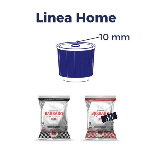 80 Capsule Caffè Barbaro Compatibili con Macchine Illy Iperespresso