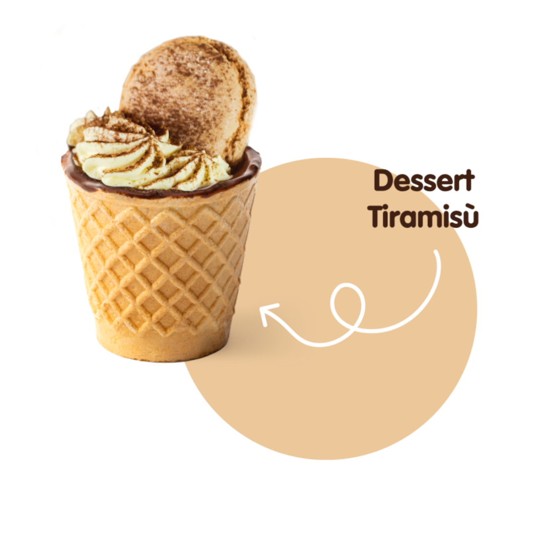 5 Bicchieri in Wafer Chocup Mini 30ml