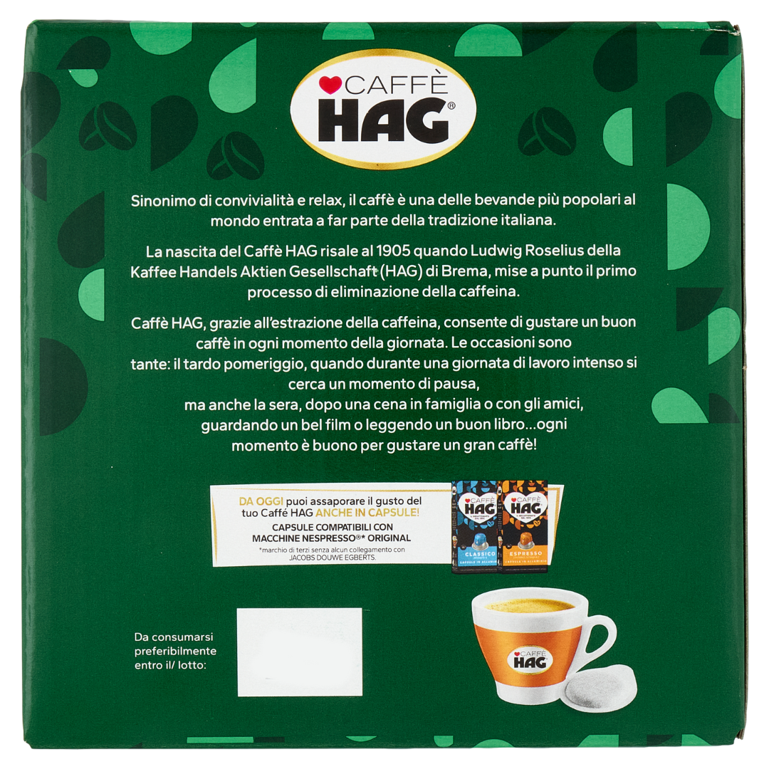 30 Cialde HAG ESE 44mm - Decaffeinato