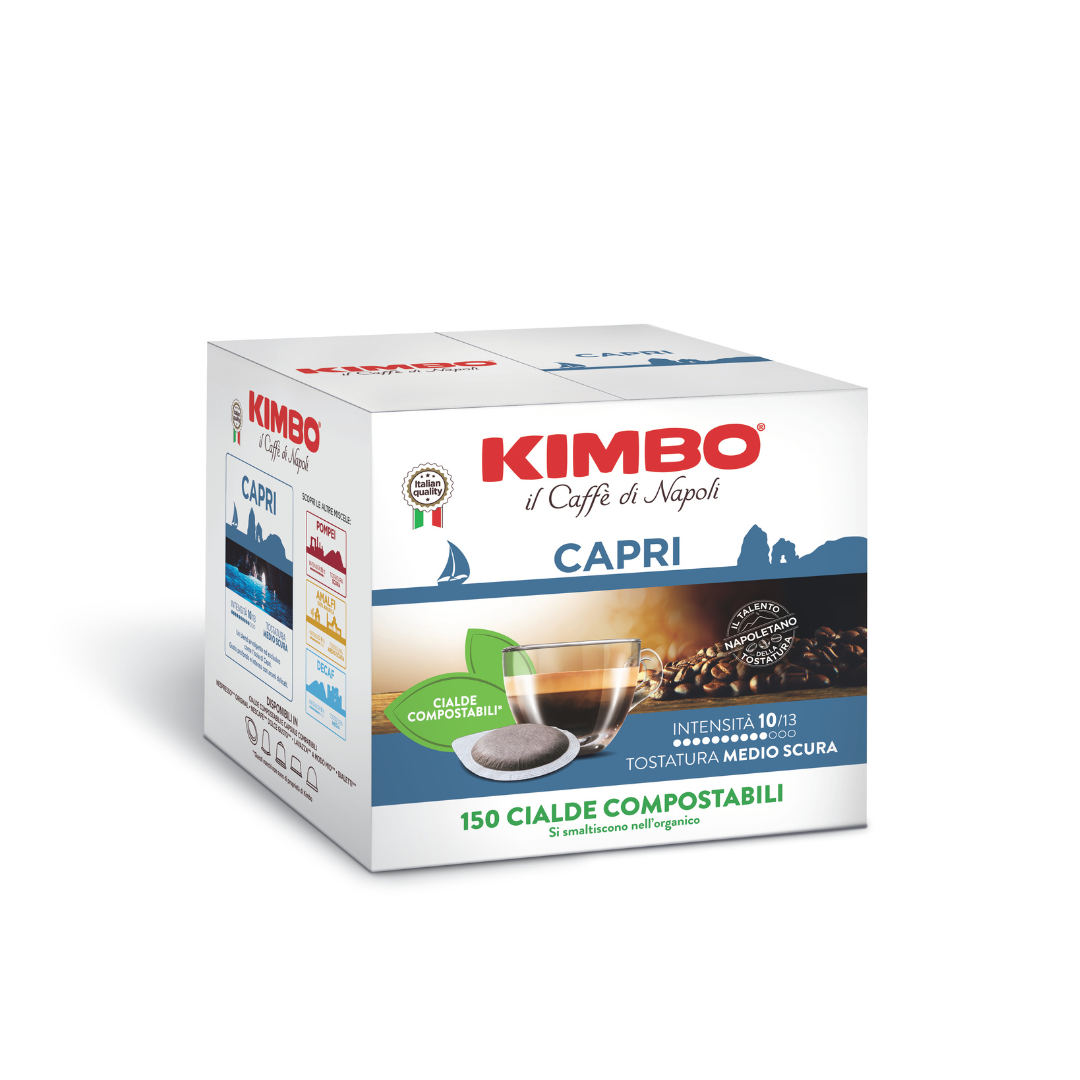 150 Cialde Caffè Kimbo in Carta Filtro ESE 44mm
