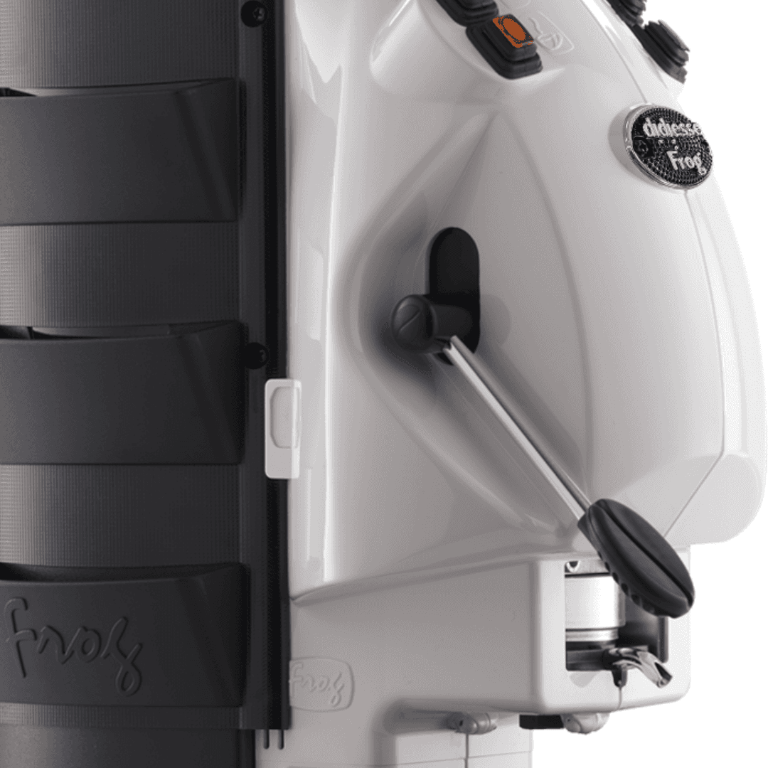 a didiesse frog coffee machine on a white background