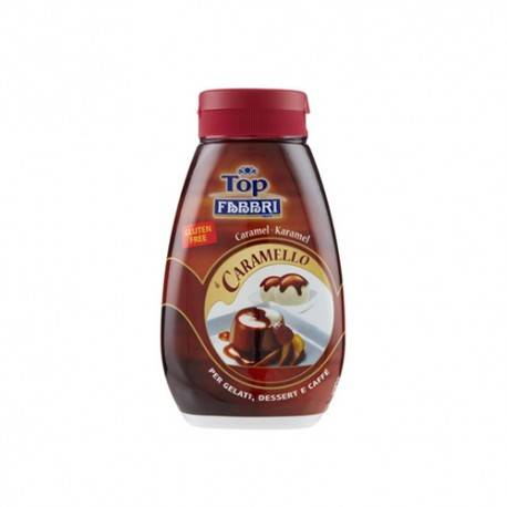 a bottle of Fabbri topping