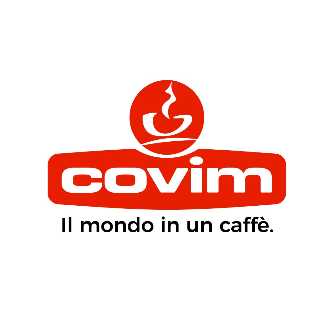 a logo for a roasting called covim caffè