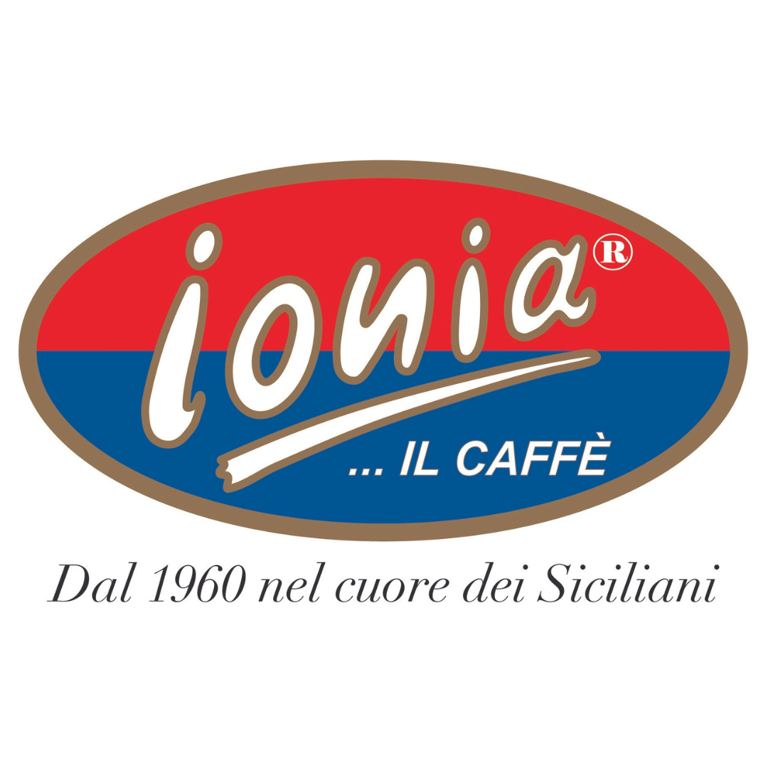 the logo of a roasting called ionia