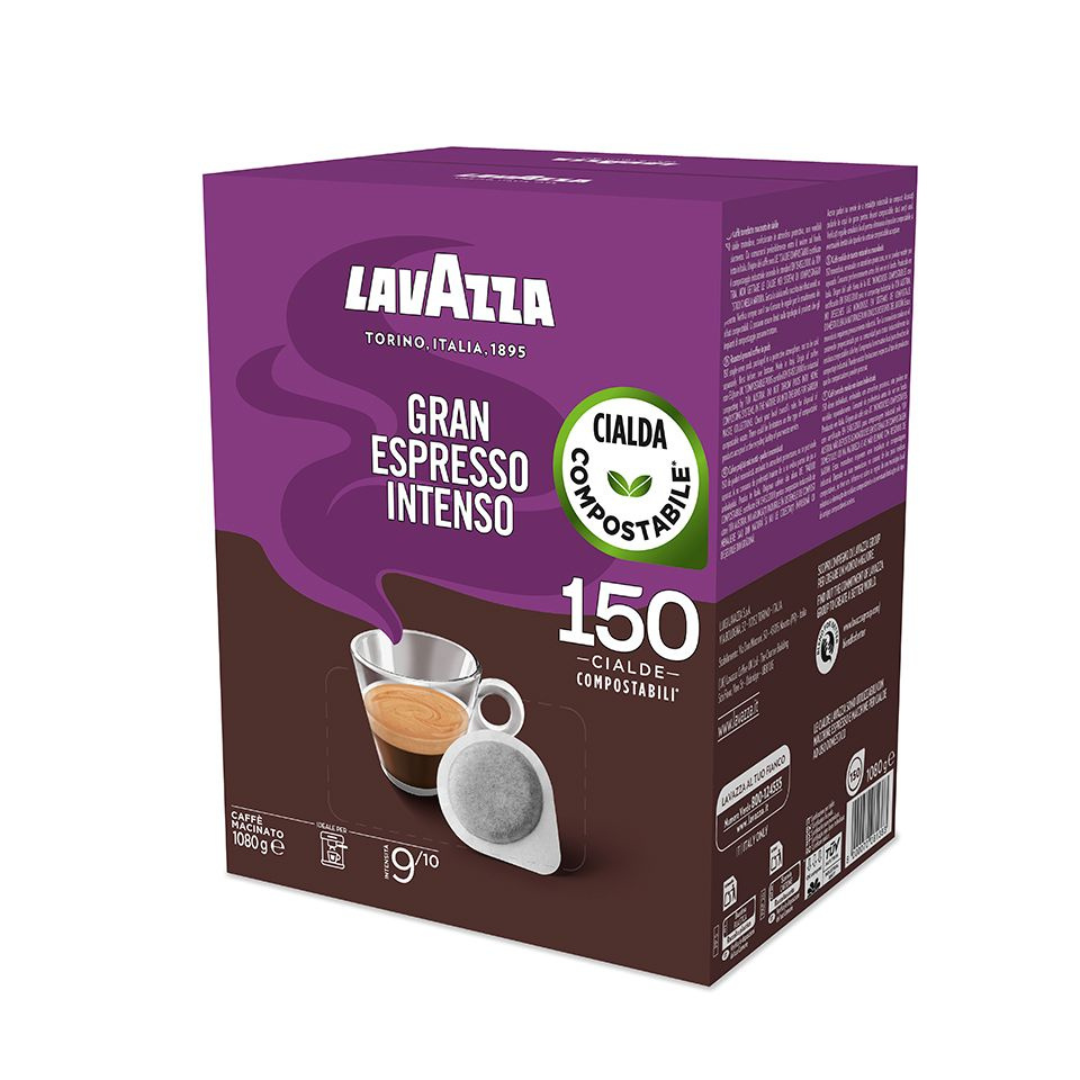 150 Cialde Caffè Lavazza in Carta Filtro ESE 44mm