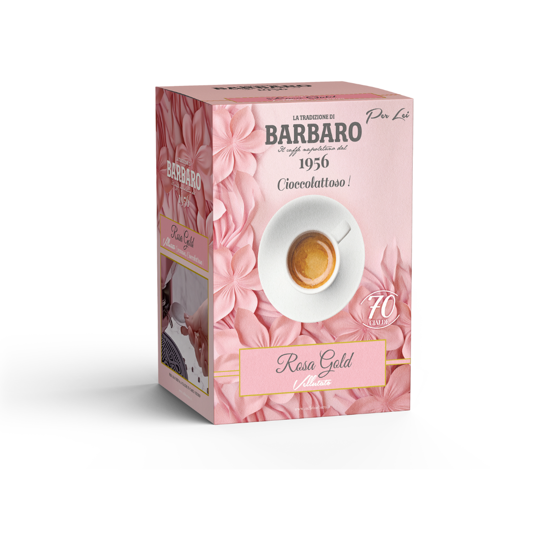 100 Cialde Caffè Barbaro in Carta Filtro ESE 44mm