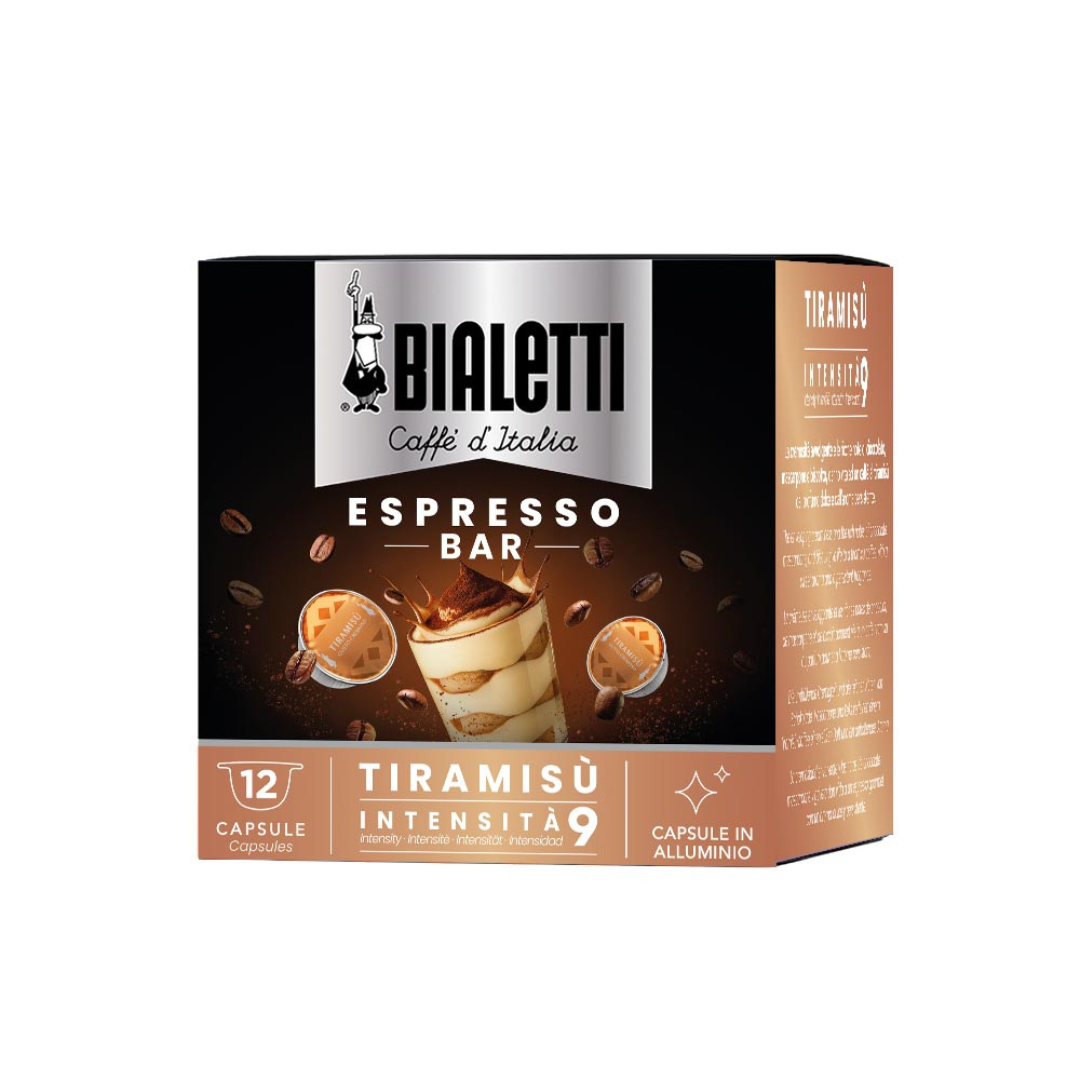 12 Capsule Solubili Originali Bialetti in Alluminio
