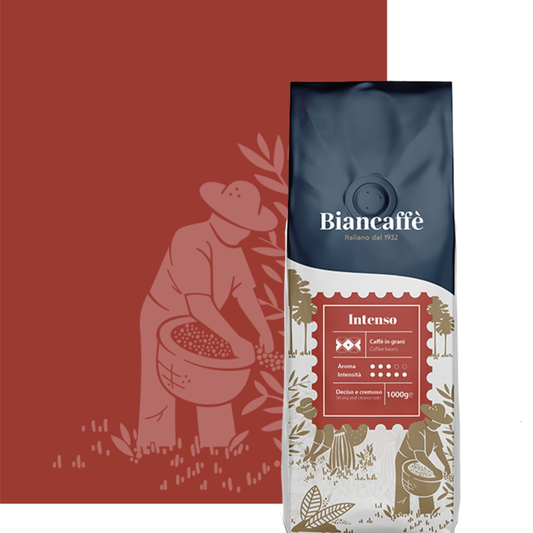 1 Kg Biancaffè in Grani Miscela Intenso