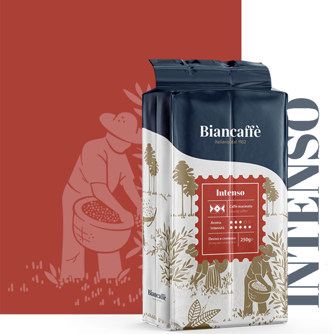 Biancaffè Macinato Miscela Intenso 250gr