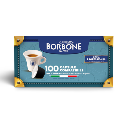 100 Capsule Caffè Borbone Compatibili con Macchine Lavazza Blue