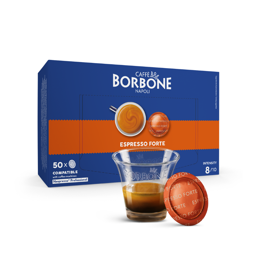 50 Cialde Caffè Borbone Compatibili con Macchine Nespresso Professional