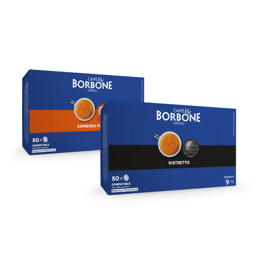 50 Cialde Caffè Borbone Compatibili con Macchine Nespresso Professional