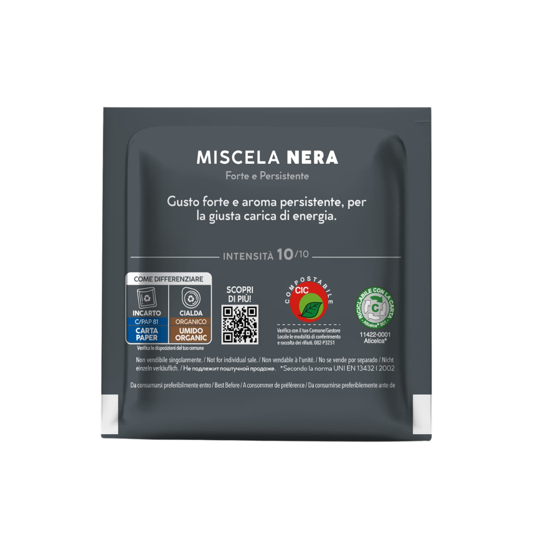 150 Cialde Caffè Borbone in Carta Filtro ESE 44mm