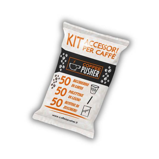 Kaffeeschieber-Zubehörset mit 50 Stück