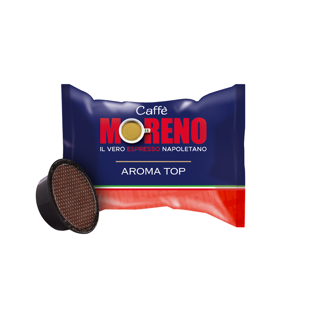 100 Capsule Caffè Moreno Compatibili con Macchine Lavazza A Modo Mio