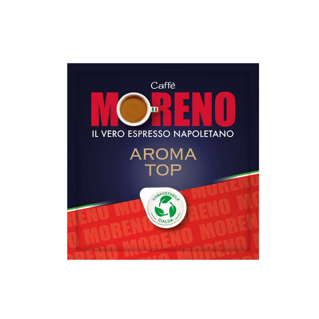 150 Cialde Caffè Moreno in Carta Filtro ESE 44mm