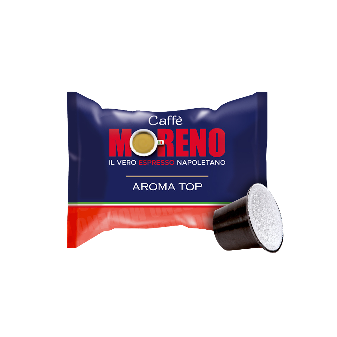 100 Capsule Caffè Moreno Compatibili con Macchine Nespresso