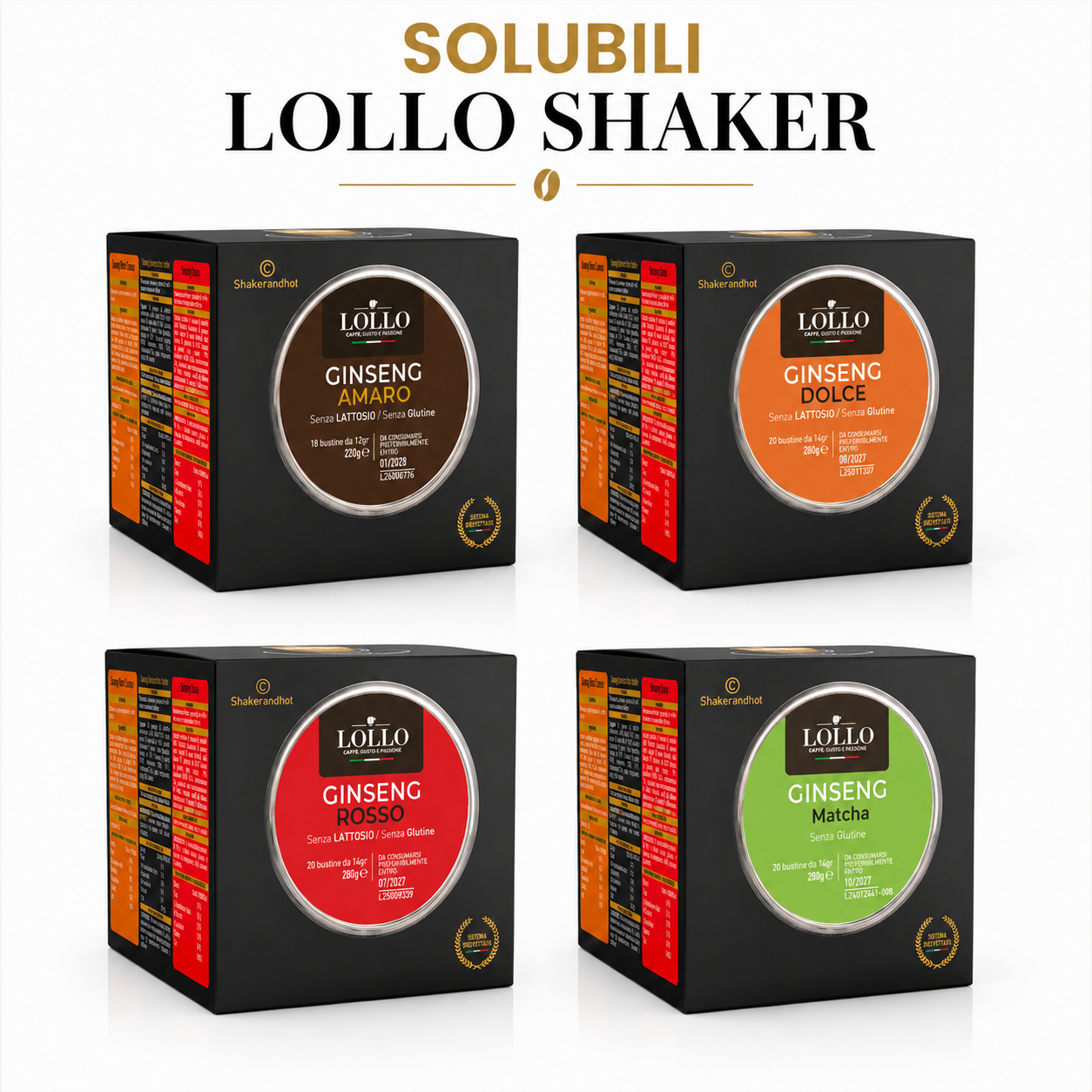 Bustine Solubili per Lollo Shaker