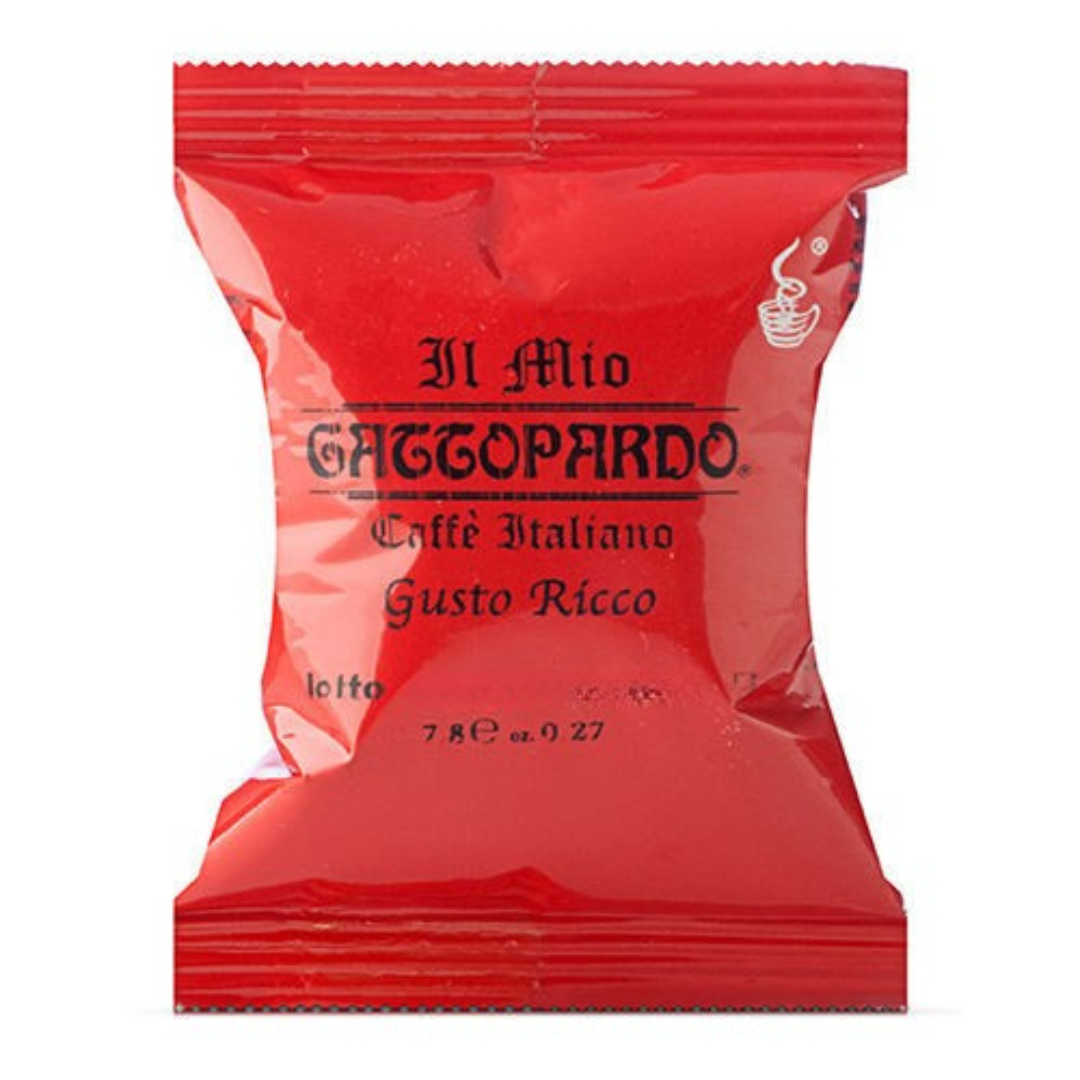 100 Capsule Caffè Gattopardo Compatibili con Macchine Lavazza A Modo Mio