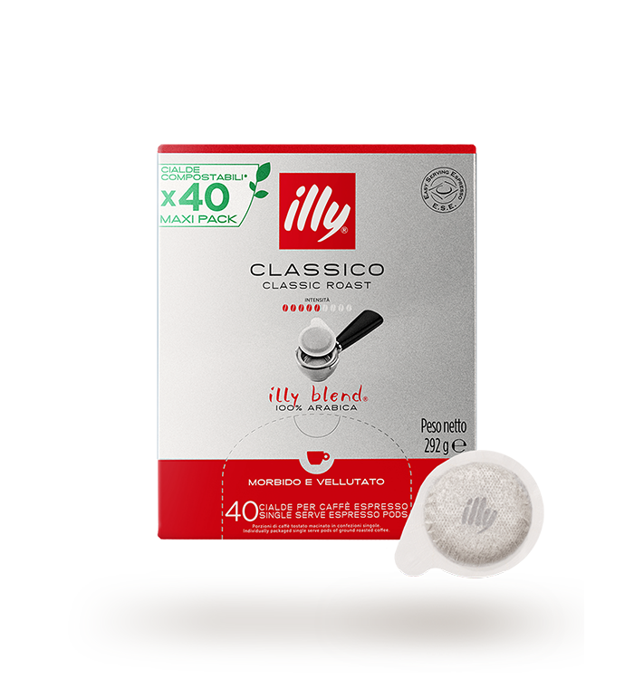 A box of Illy Coffee Pods