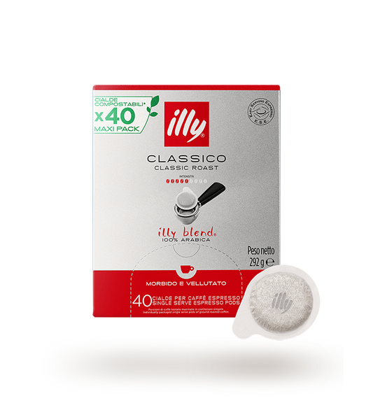 A box of Illy Coffee Pods