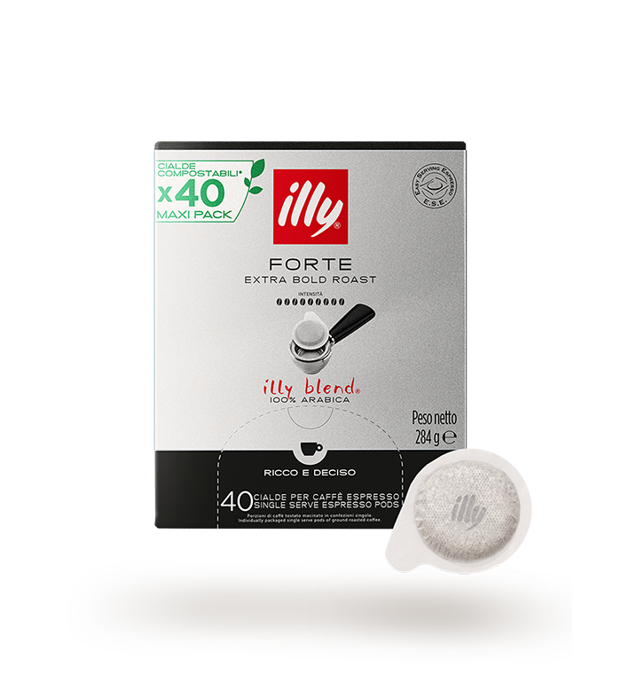 A box of Illy Coffee Pods