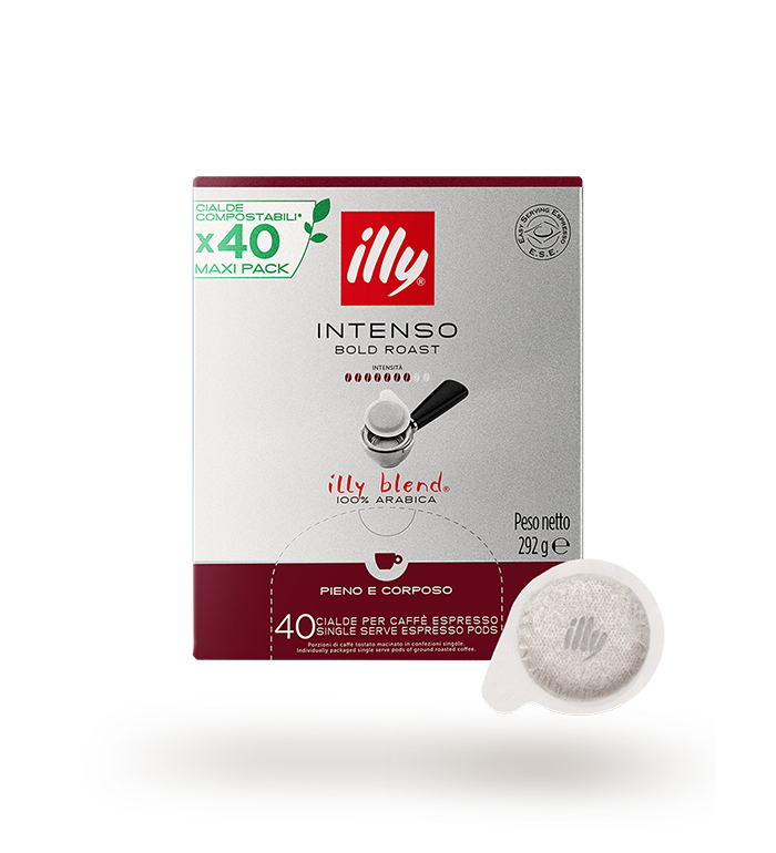 A box of Illy Coffee Pods