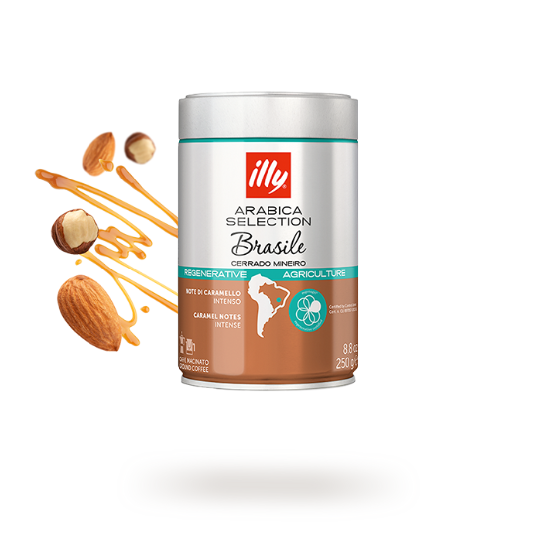 Illy Caffè Macinato Arabica Selection Brasile Cerrado Mineiro 250g