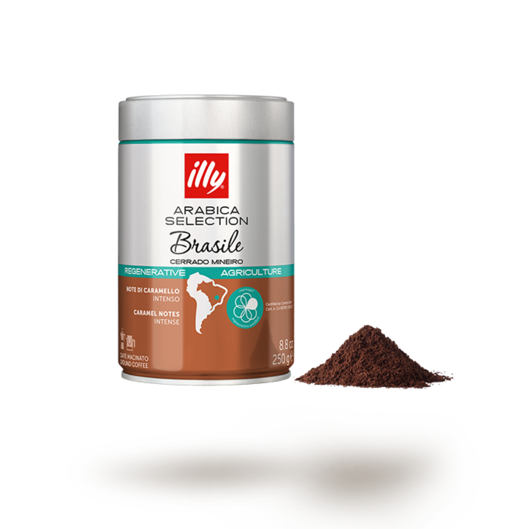 Illy Caffè Macinato Arabica Selection Brasile Cerrado Mineiro 250g