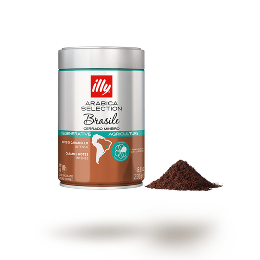 Illy Caffè Macinato Arabica Selection Brasile Cerrado Mineiro 250g