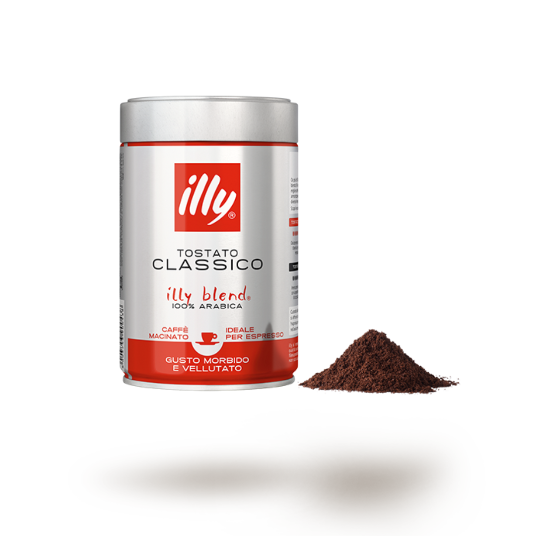 Illy Caffè Macinato Tostato Classico 250g