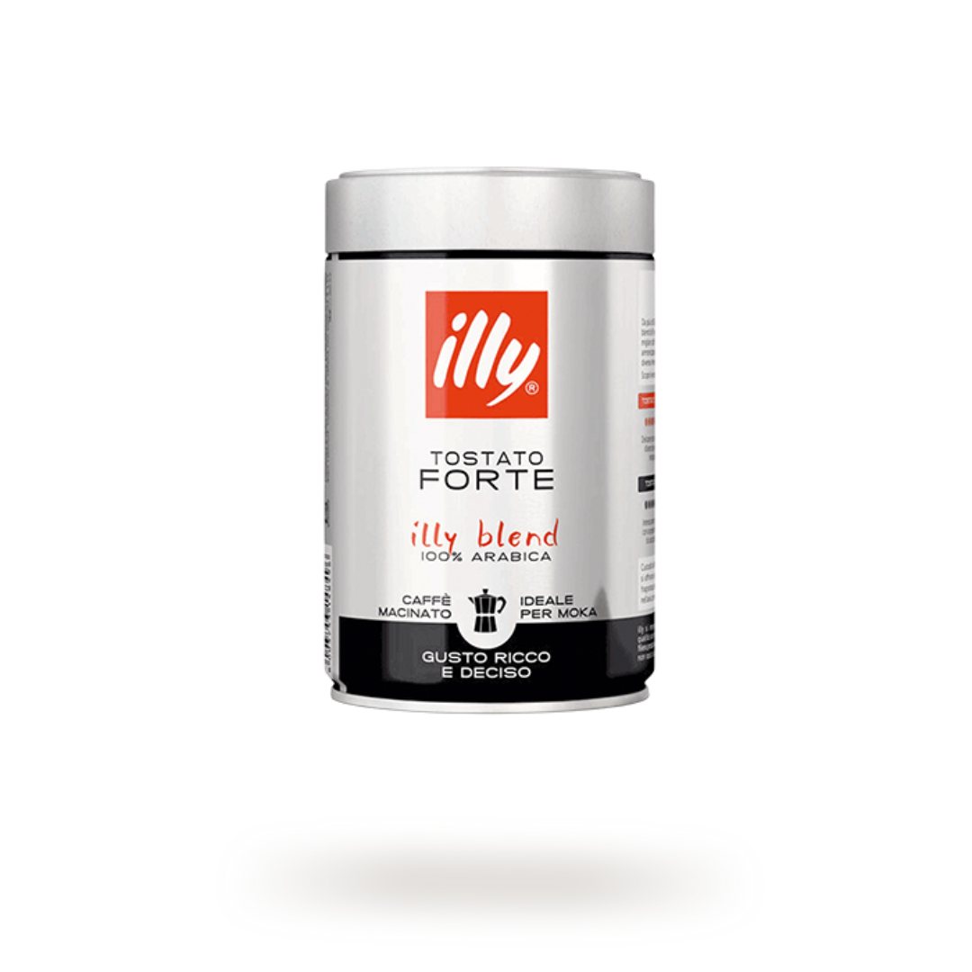 Illy Caffè Macinato Tostato Forte 250g