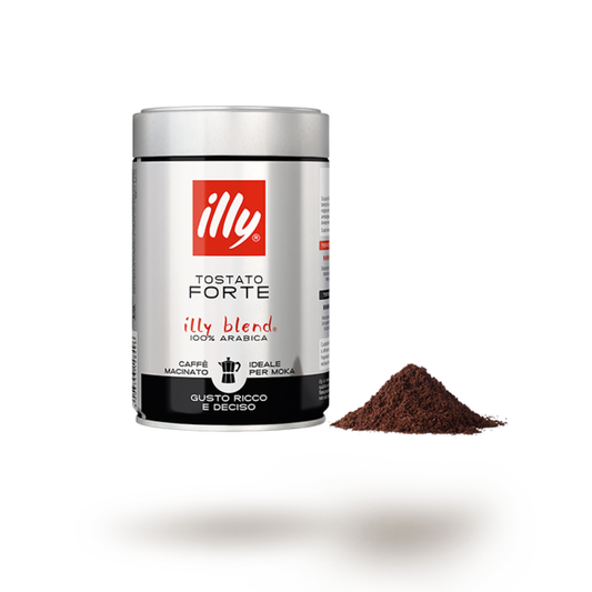 Illy Caffè Macinato Tostato Forte 250g