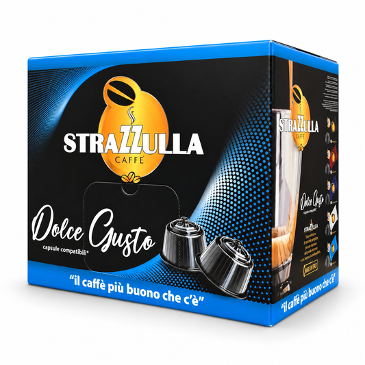 100 Capsule Caffè Strazzulla (Ex CondoRè) Compatibili con Macchine Dolce Gusto