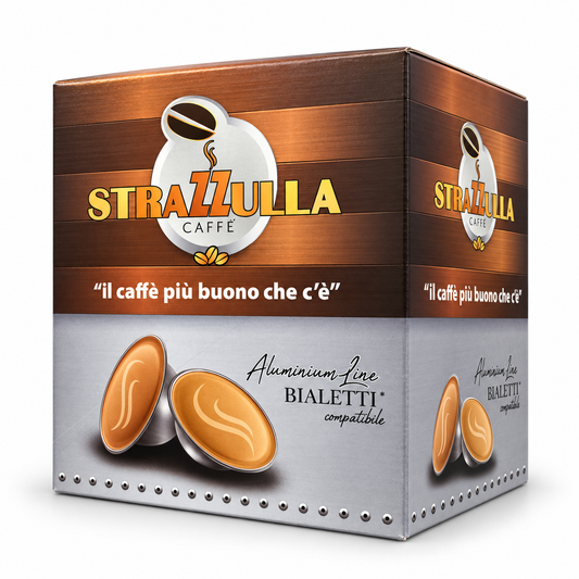 90 Capsule Caffè Strazzulla (Ex CondoRè) Compatibili con Macchine Bialetti