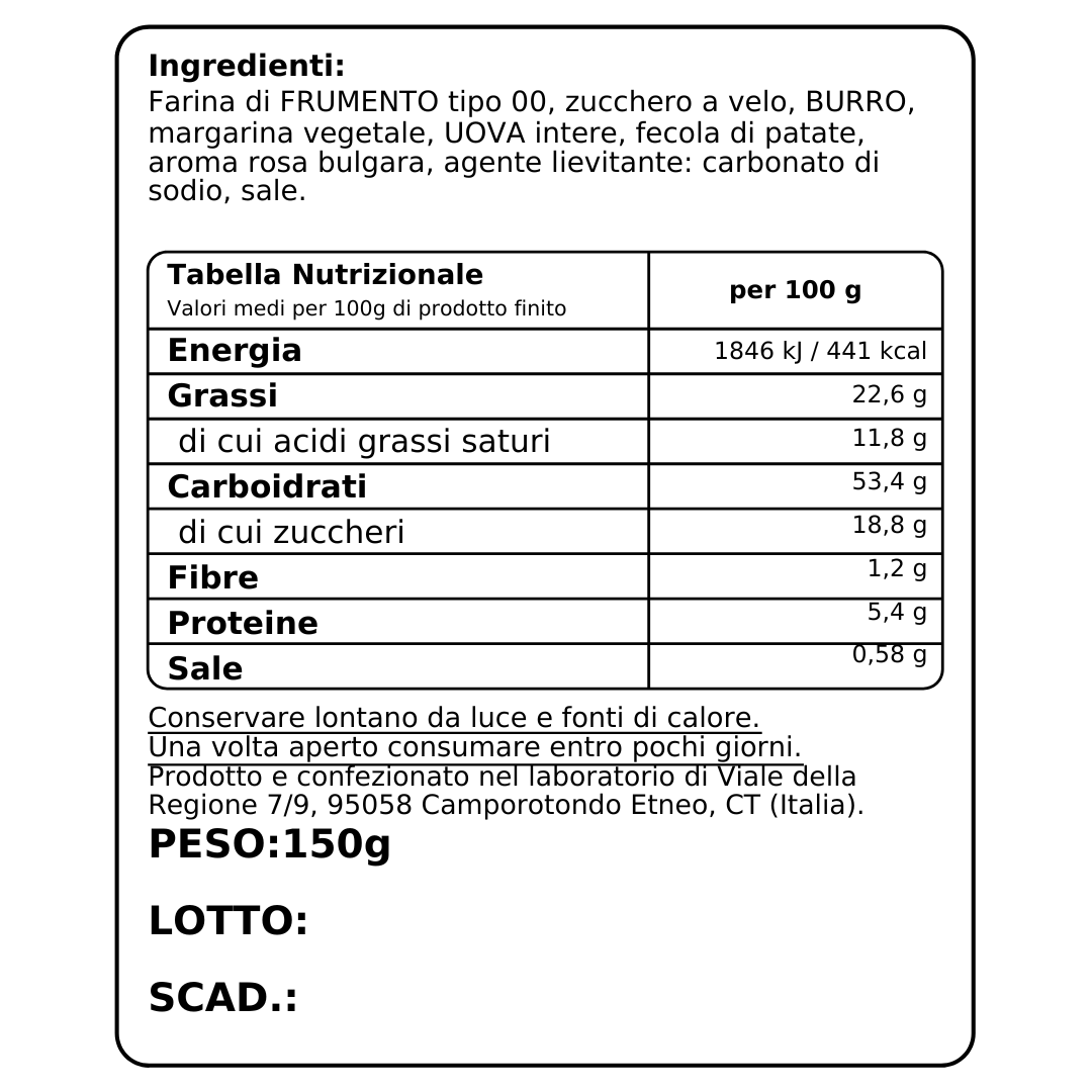 Biscotti Artigianali Nerino Caffè