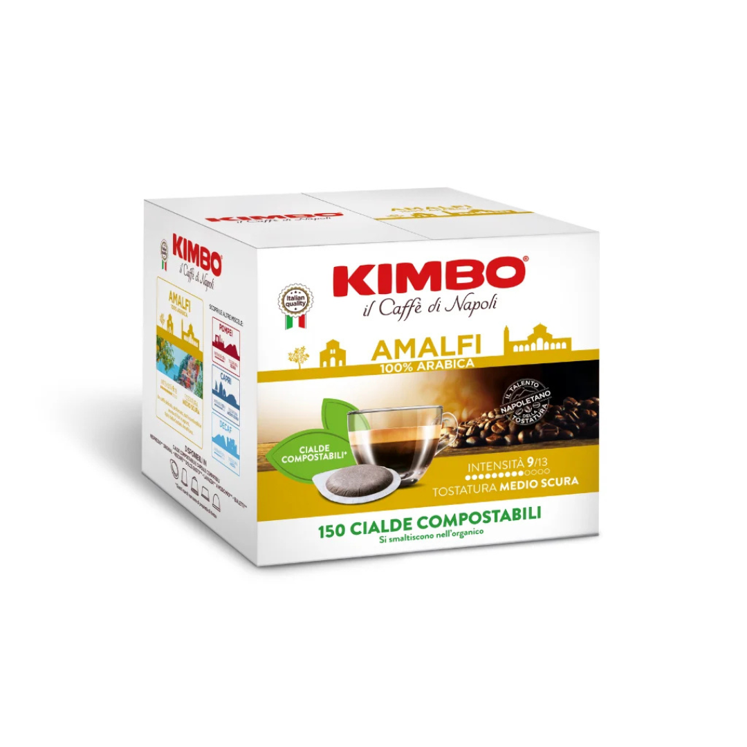 150 Cialde Caffè Kimbo in Carta Filtro ESE 44mm