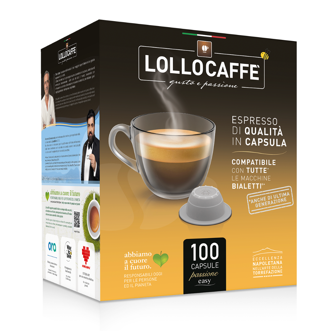 100 Lollo Bialetti-Kapseln