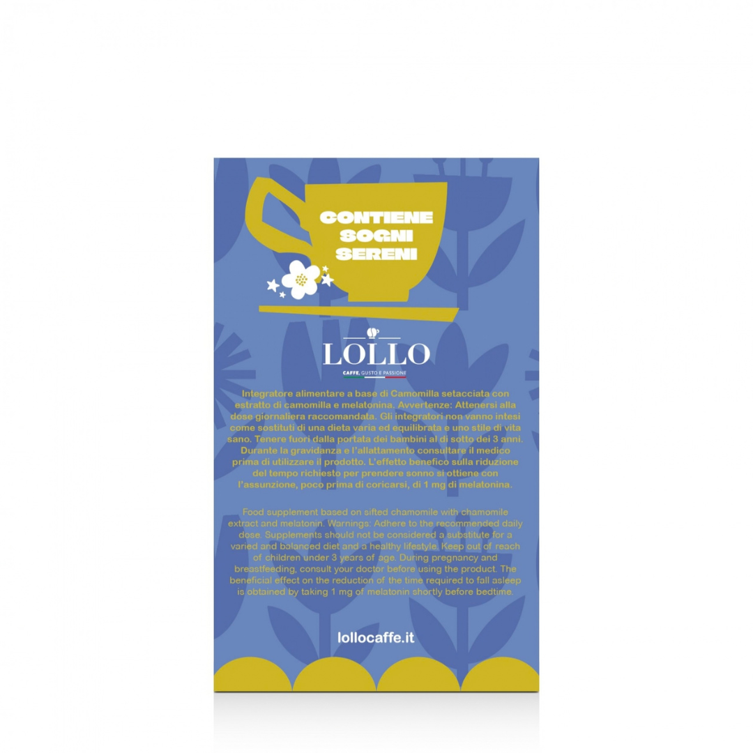 18 Cialde Infusi e Tisane Lollo in Carta Filtro ESE 44mm