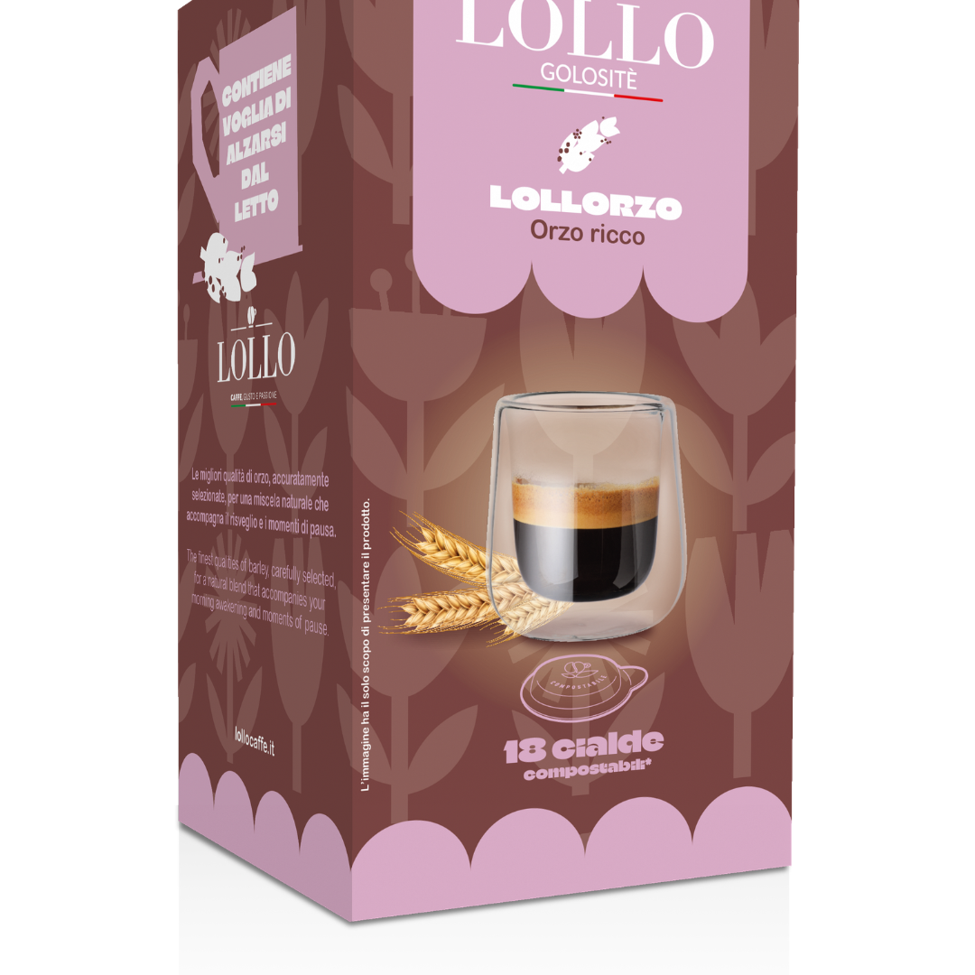 18 Cialde Infusi e Tisane Lollo in Carta Filtro ESE 44mm