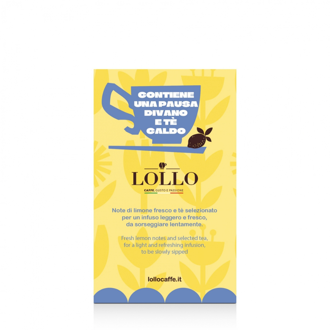 18 Cialde Infusi e Tisane Lollo in Carta Filtro ESE 44mm