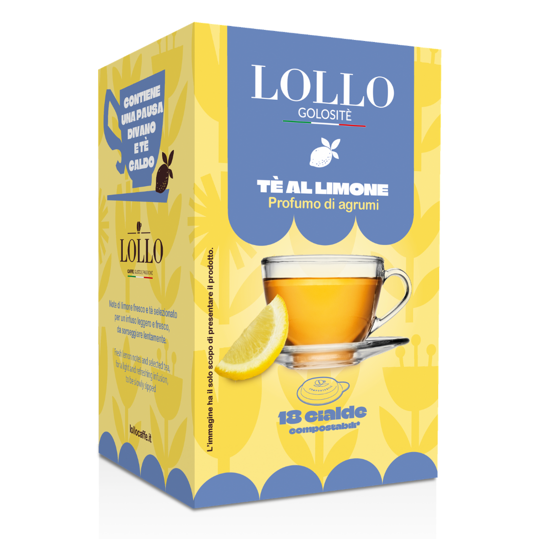 18 Cialde Infusi e Tisane Lollo in Carta Filtro ESE 44mm