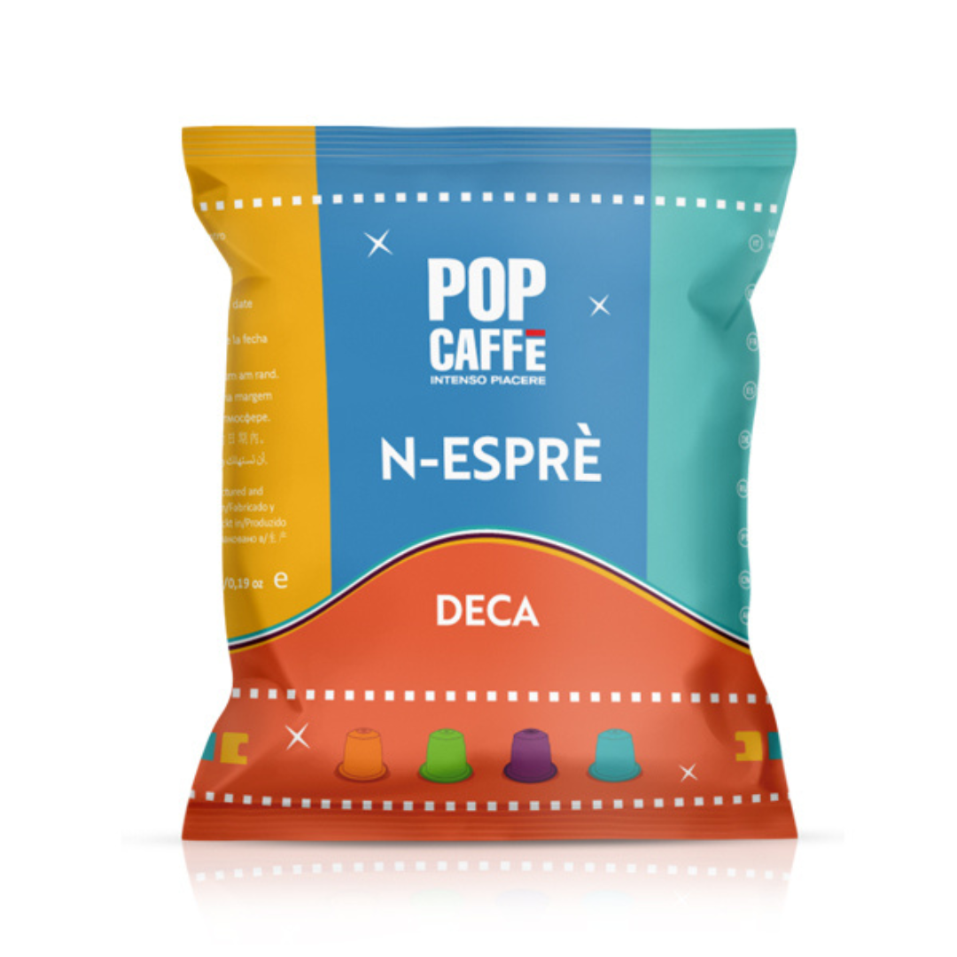 100 Capsule Pop Caffè N-Esprè Compatibili con Macchine Nespresso