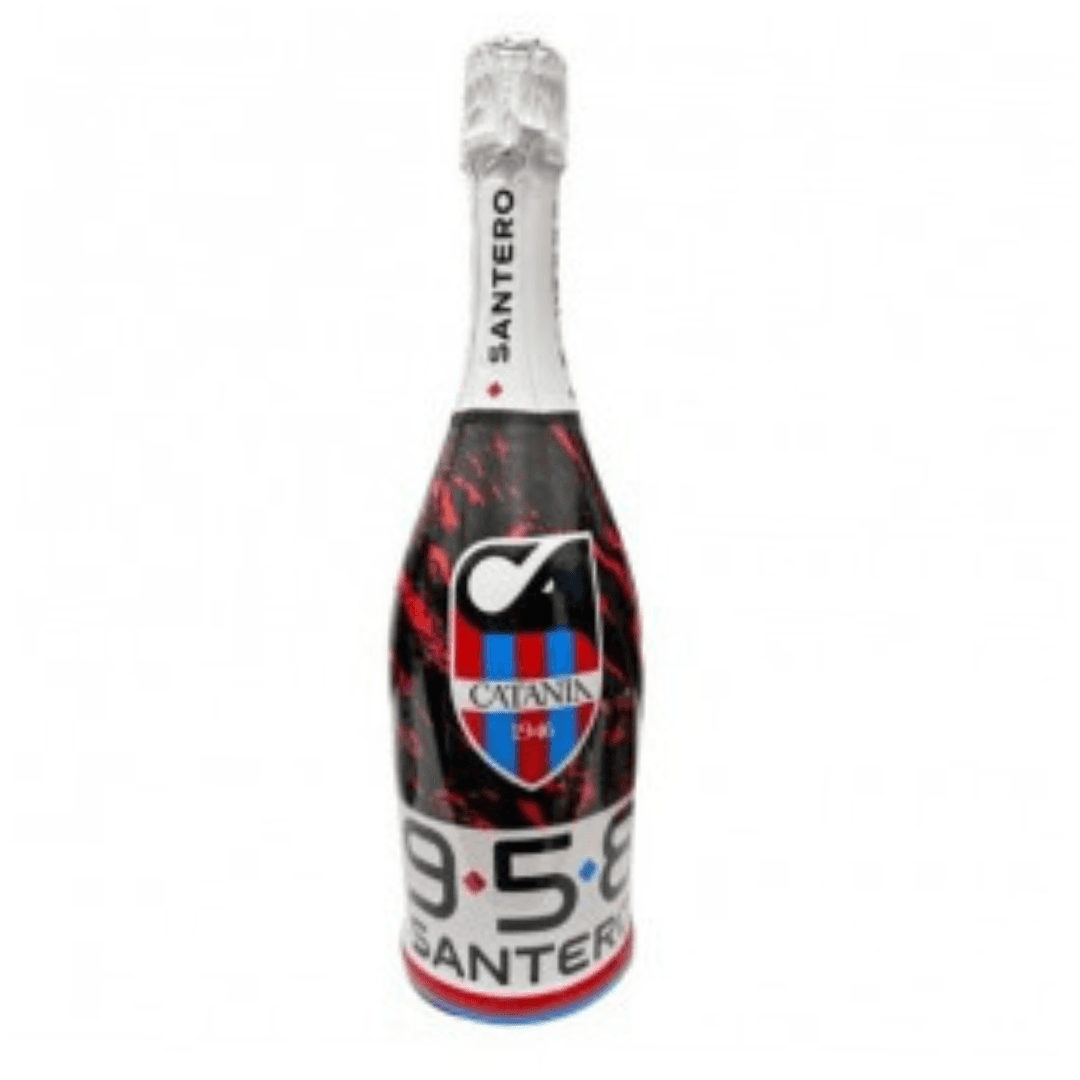 A bottle of 958 santero sparkling wine