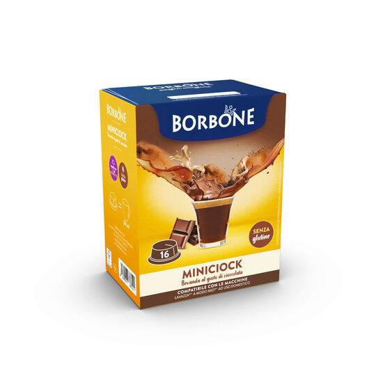 a box of borbone chocolate for lavazza a modo mio machine